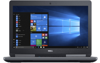  Dell Precision 7520 + Windows 10 Professional